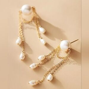 Anthropologie Luna Pearl Earrings